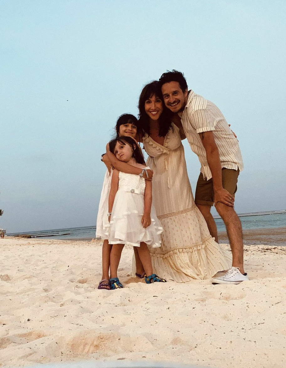 5 adorables photos de Bianca Gervais avec Sebastien Diaz et leurs enfants