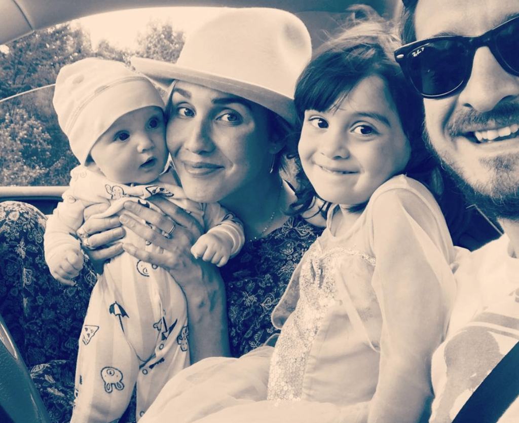 5 adorables photos de Bianca Gervais avec Sebastien Diaz et leurs enfants