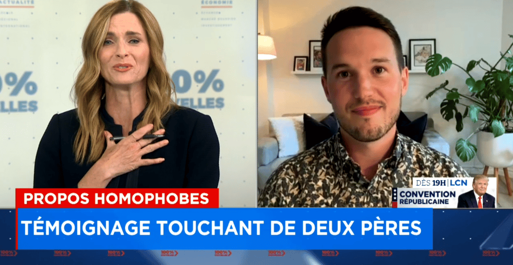 Marie-Anne Lapierre craque et elle est émue aux larmes en écoutant le témoignage d'un père en direct à LCN