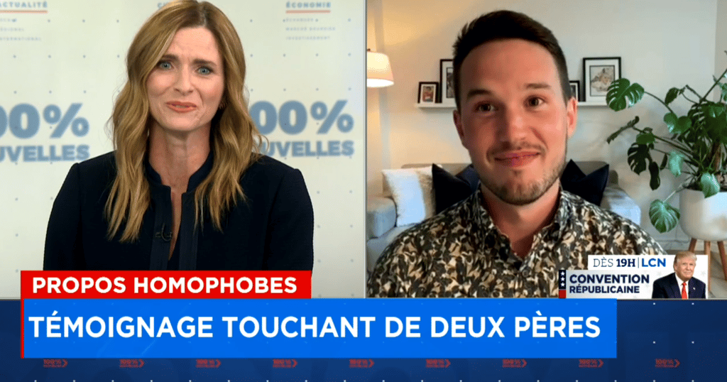 Marie-Anne Lapierre craque et elle est émue aux larmes en écoutant le témoignage d'un père en direct à LCN