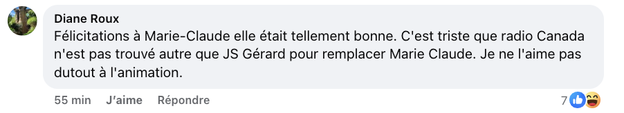 Les fans de Bonsoir Bonsoir envoient un message clair à Marie-Claude Barrette après l'annonce de son départ