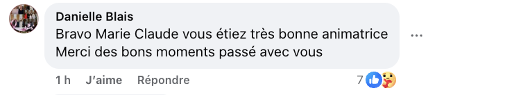 Les fans de Bonsoir Bonsoir envoient un message clair à Marie-Claude Barrette après l'annonce de son départ