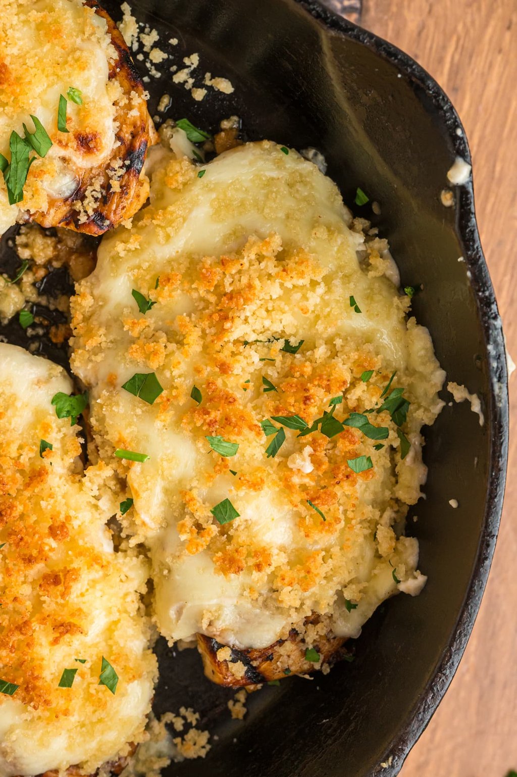 Fabuleux poulet croustillant au parmesan