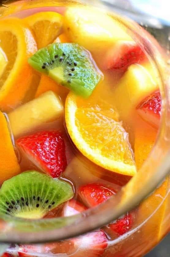 Rafraichissante sangria tropicale 