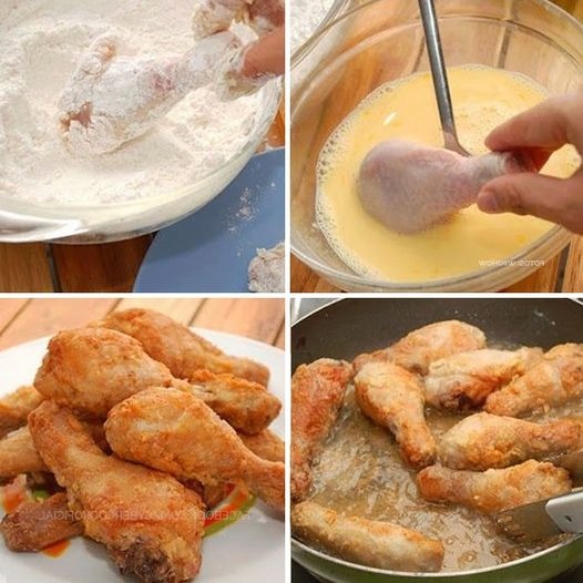 Comment faire du poulet frit PFK à la maison