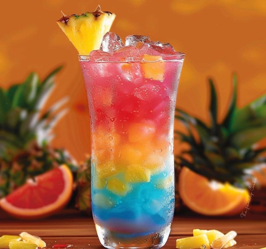 Magnifique cocktail du paradis 
