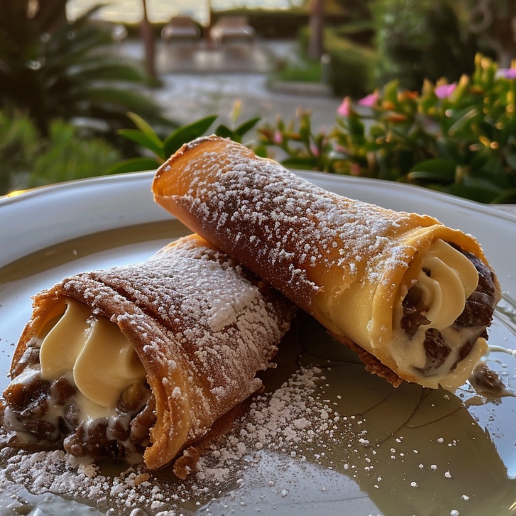 Fabuleux cannolis au rhum et au beurre noisette