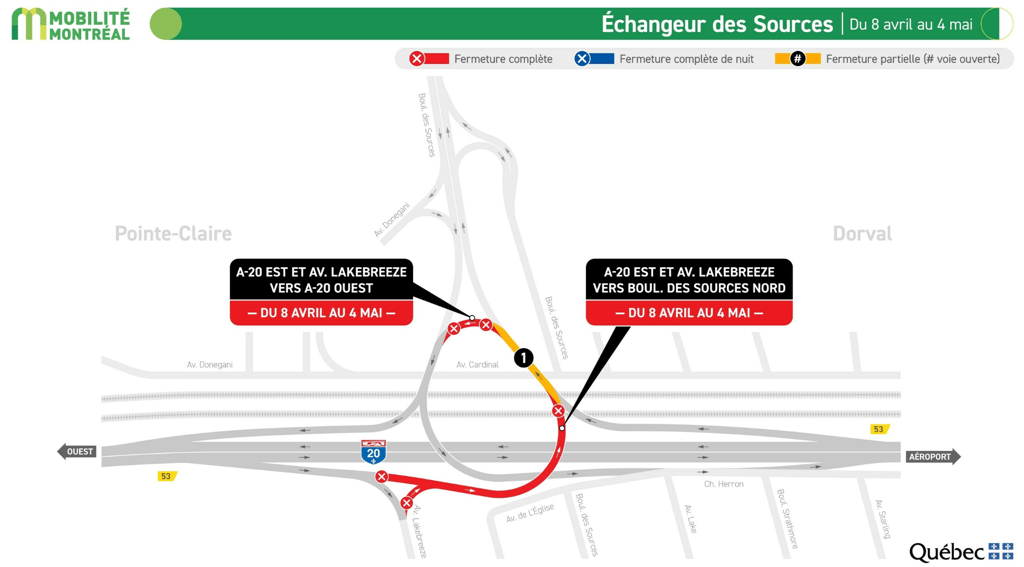 Le pont de Québec sera fermé durant trois nuits de suite 