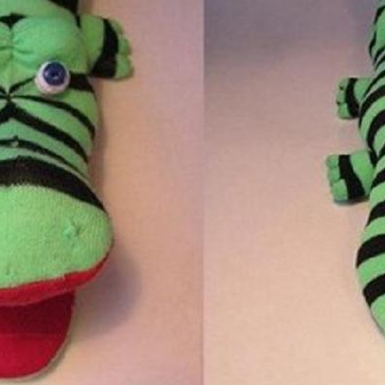 Comment fabriquer une peluche crocodile! 