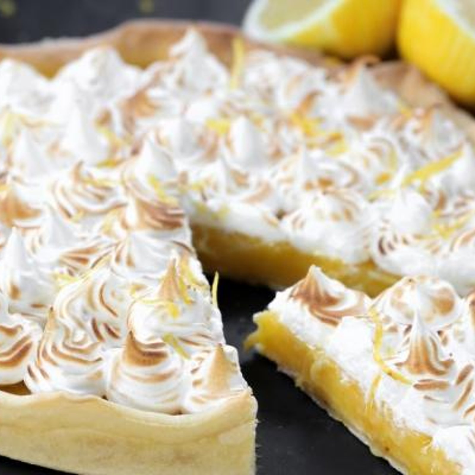 Un dessert qui fait du bien...La tarte au citron