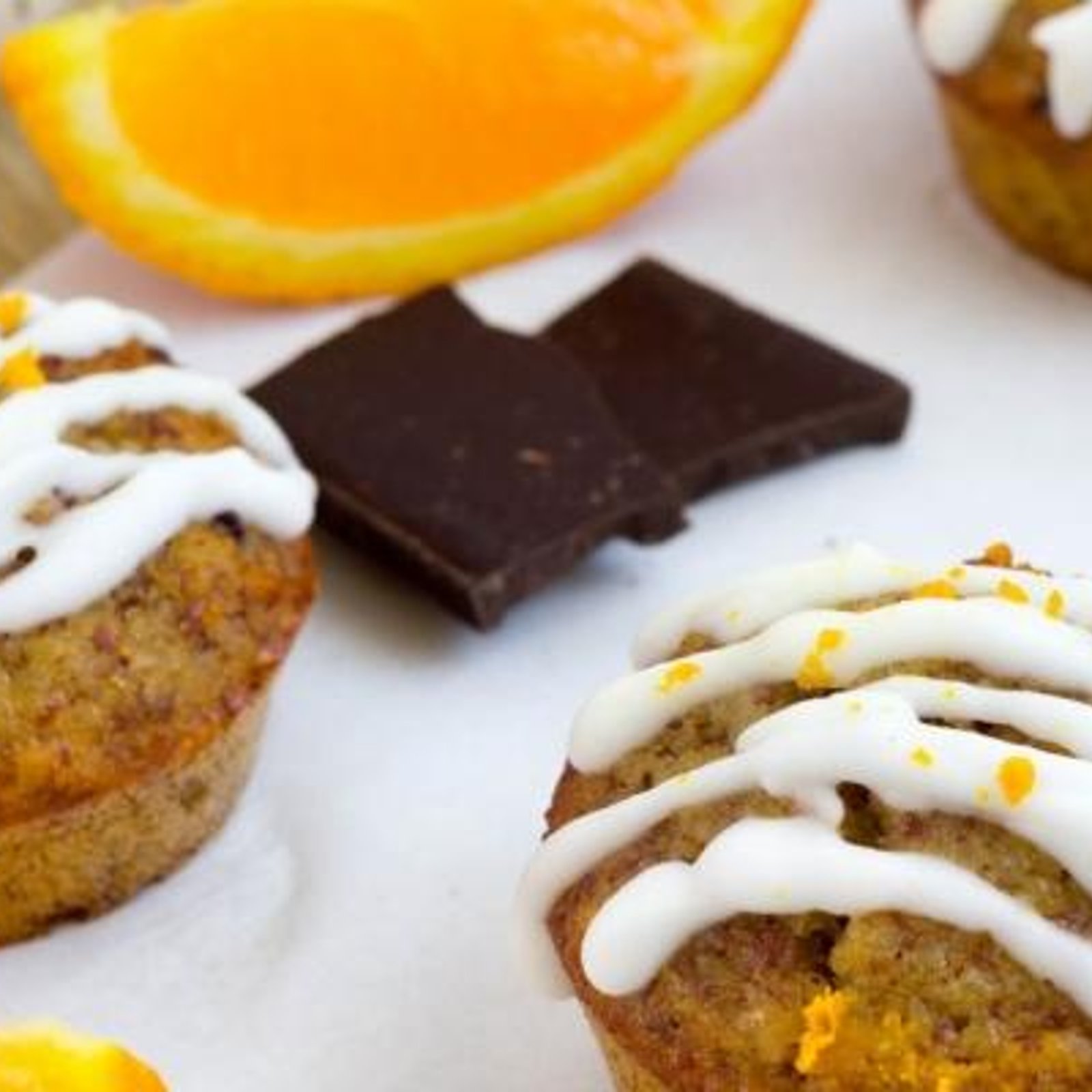 Muffins...Orange et yogourt grec