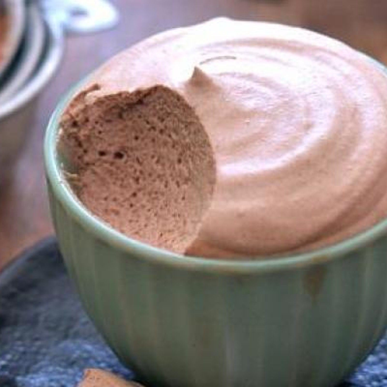 La décadente mousse au chocolat... Attendez d'y goutter!