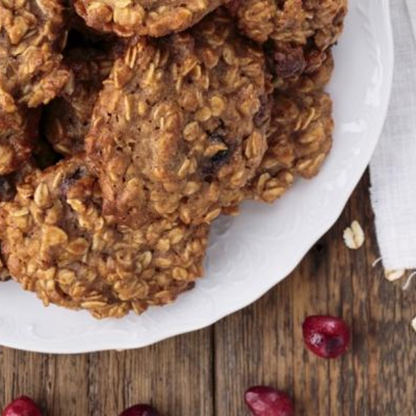 Canneberges, sirop d'érable et chocolat noir...Un biscuit à l'avoine REMARQUABLE