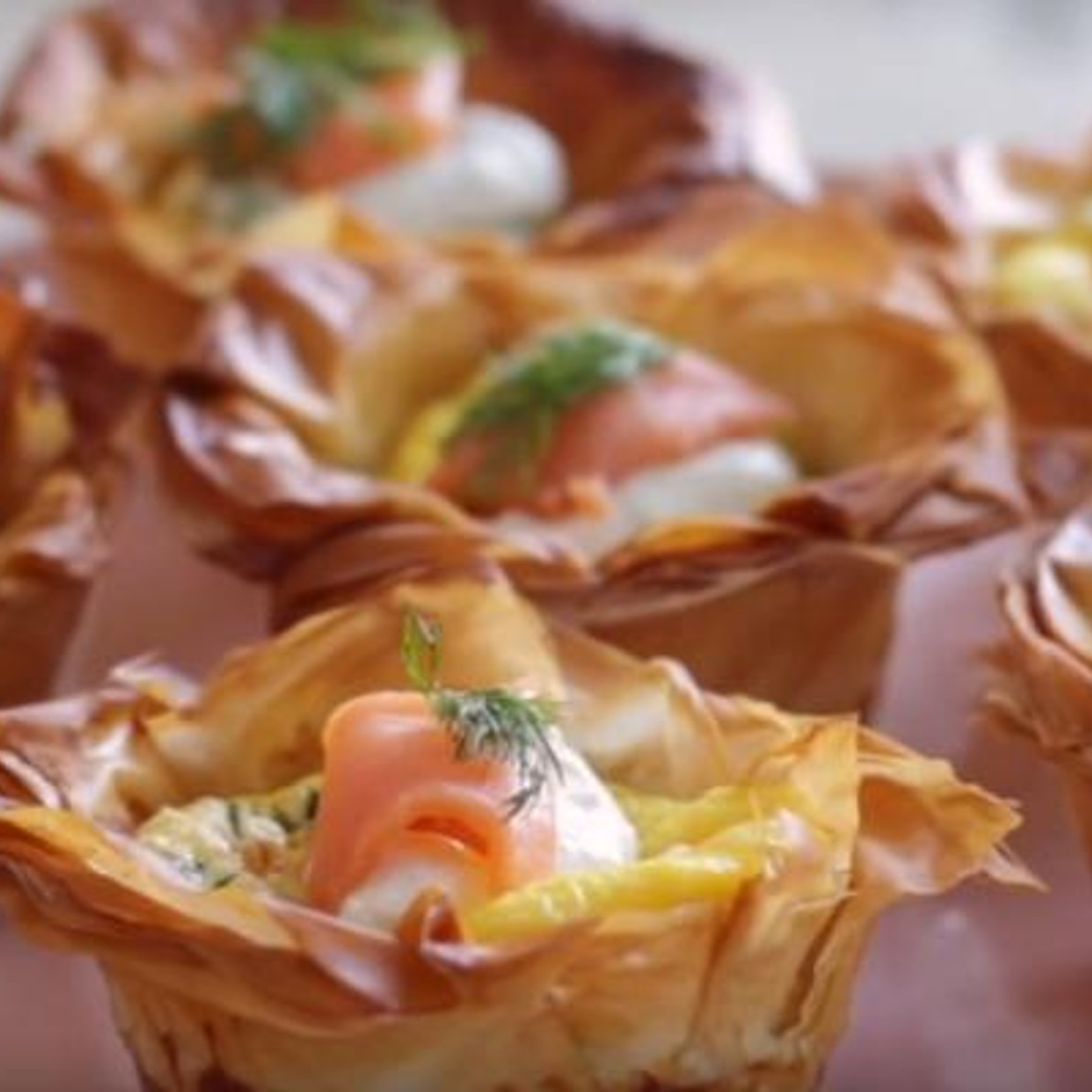 Jambon, oeuf et saumon fumé! Un petit-déjeuner qui se démarque