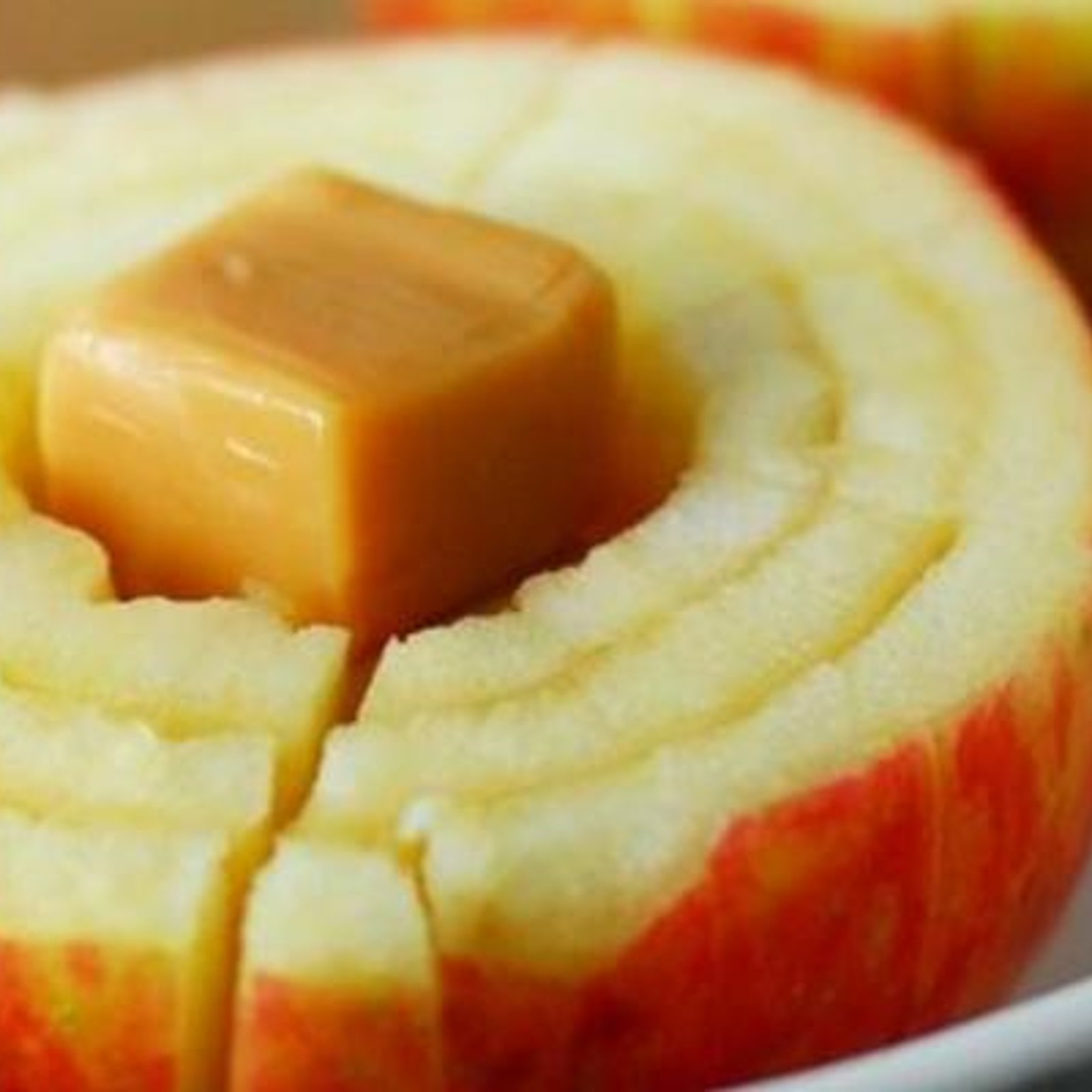 Fleur de pomme au caramel! Un pur bonheur d'octobre