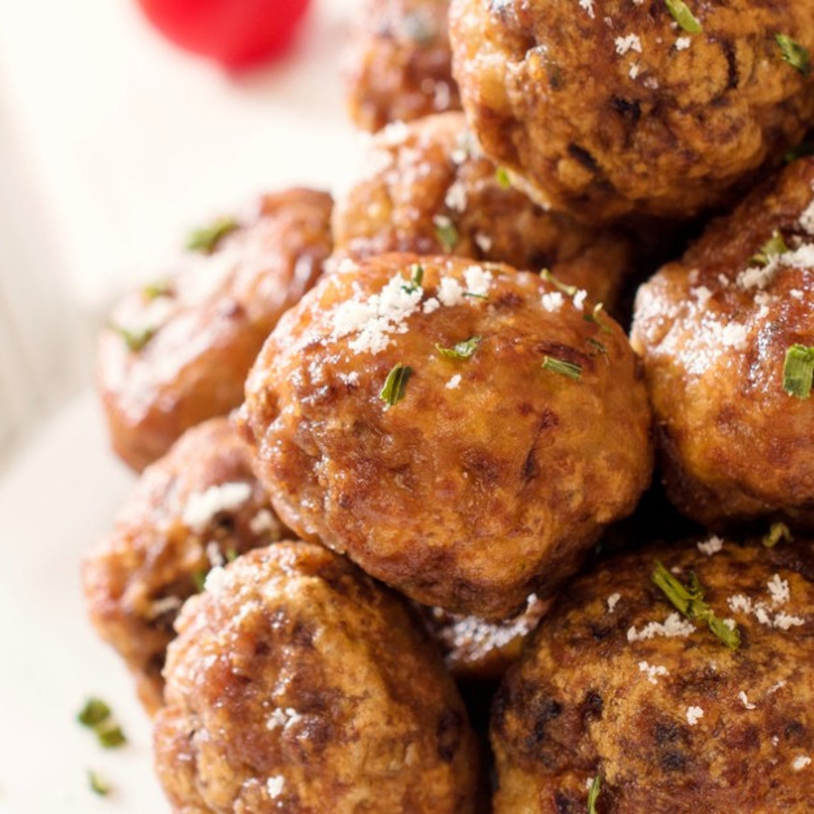 Boulettes de poulet glacées au miel... Trempette Ranch Buffalo maison