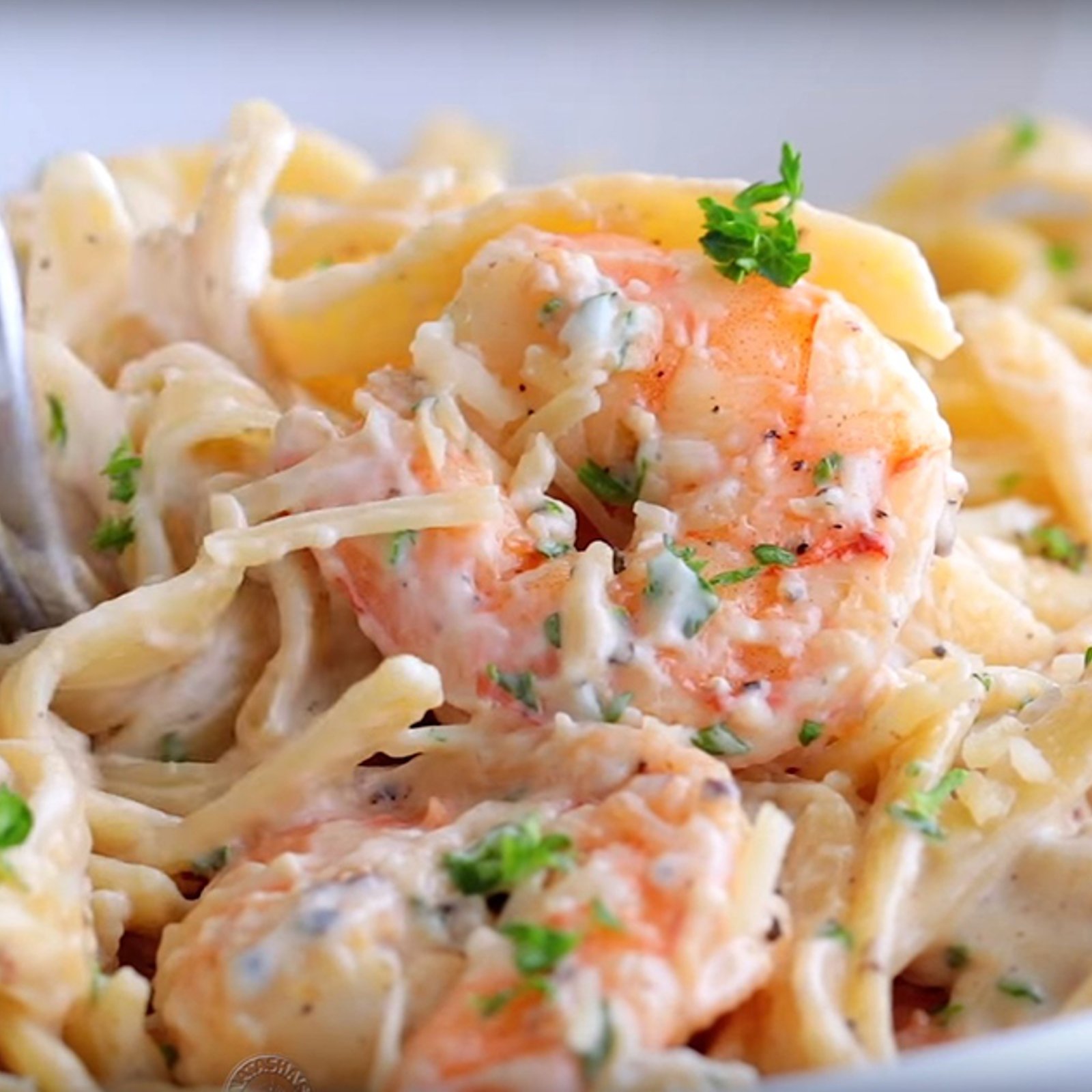 Fettucine aux crevettes  : Savoureux, facile à faire et parfait pour un horaire chargé!