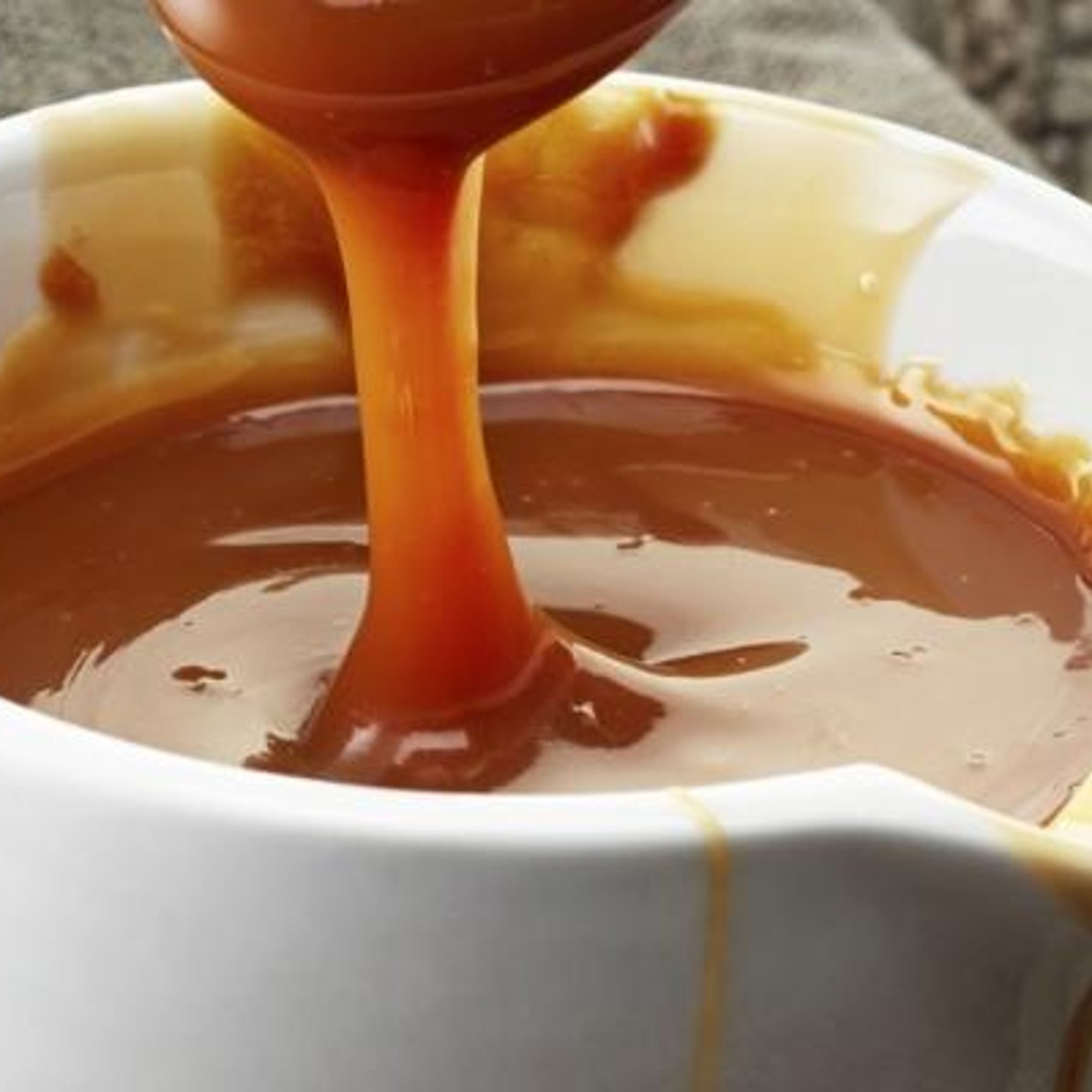 Sauce chaude au caramel