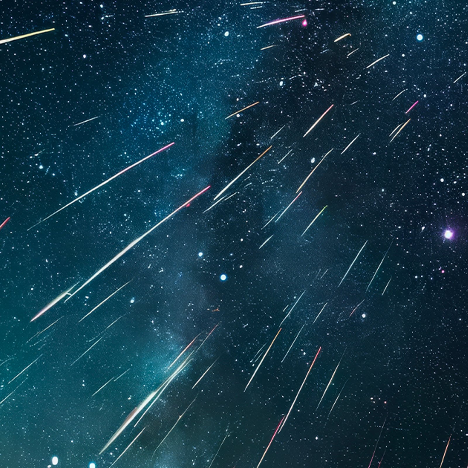 Le ciel de l'Amérique du Nord actuellement traversé par deux pluies de météores