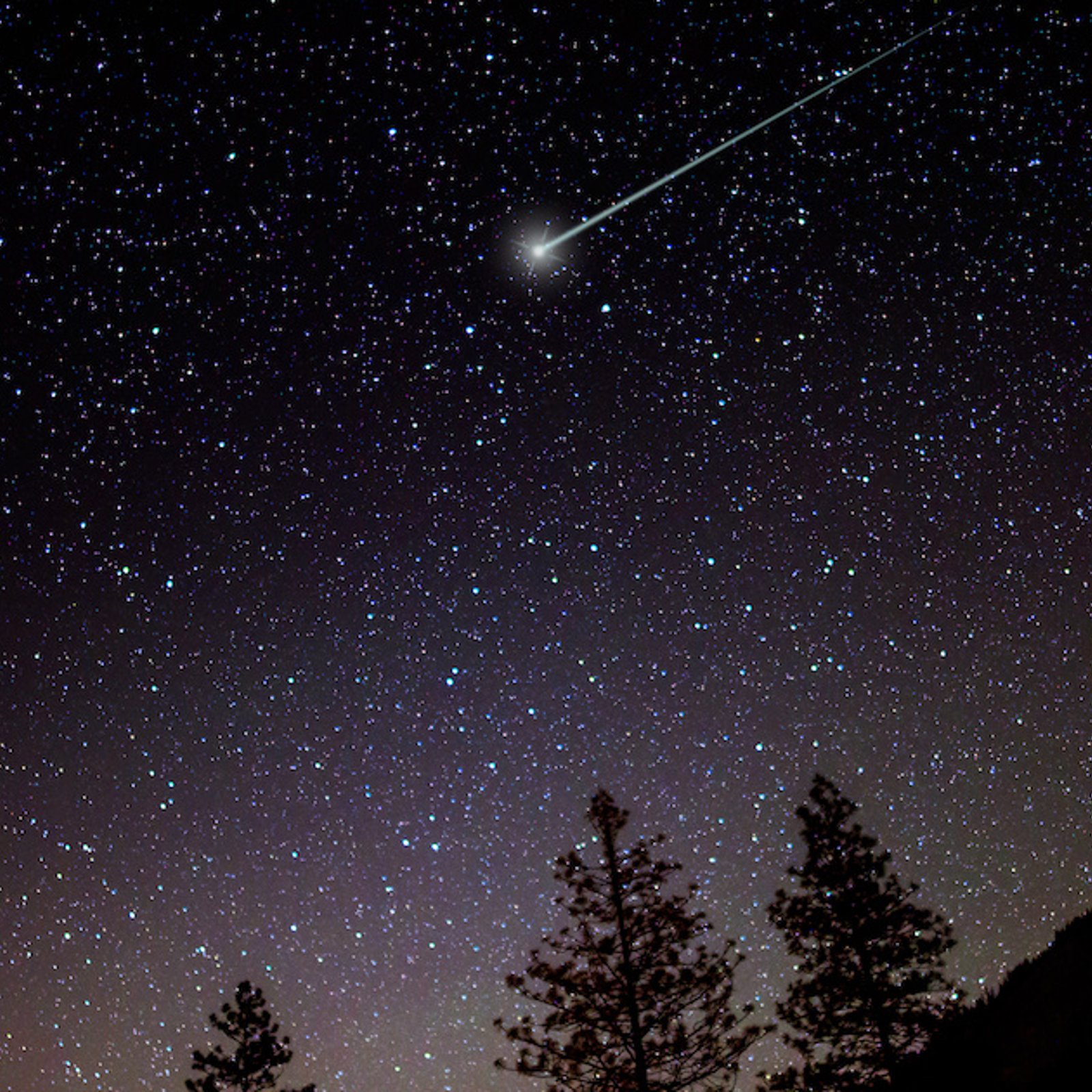 Décembre nous offrira deux pluies d’étoiles filantes!