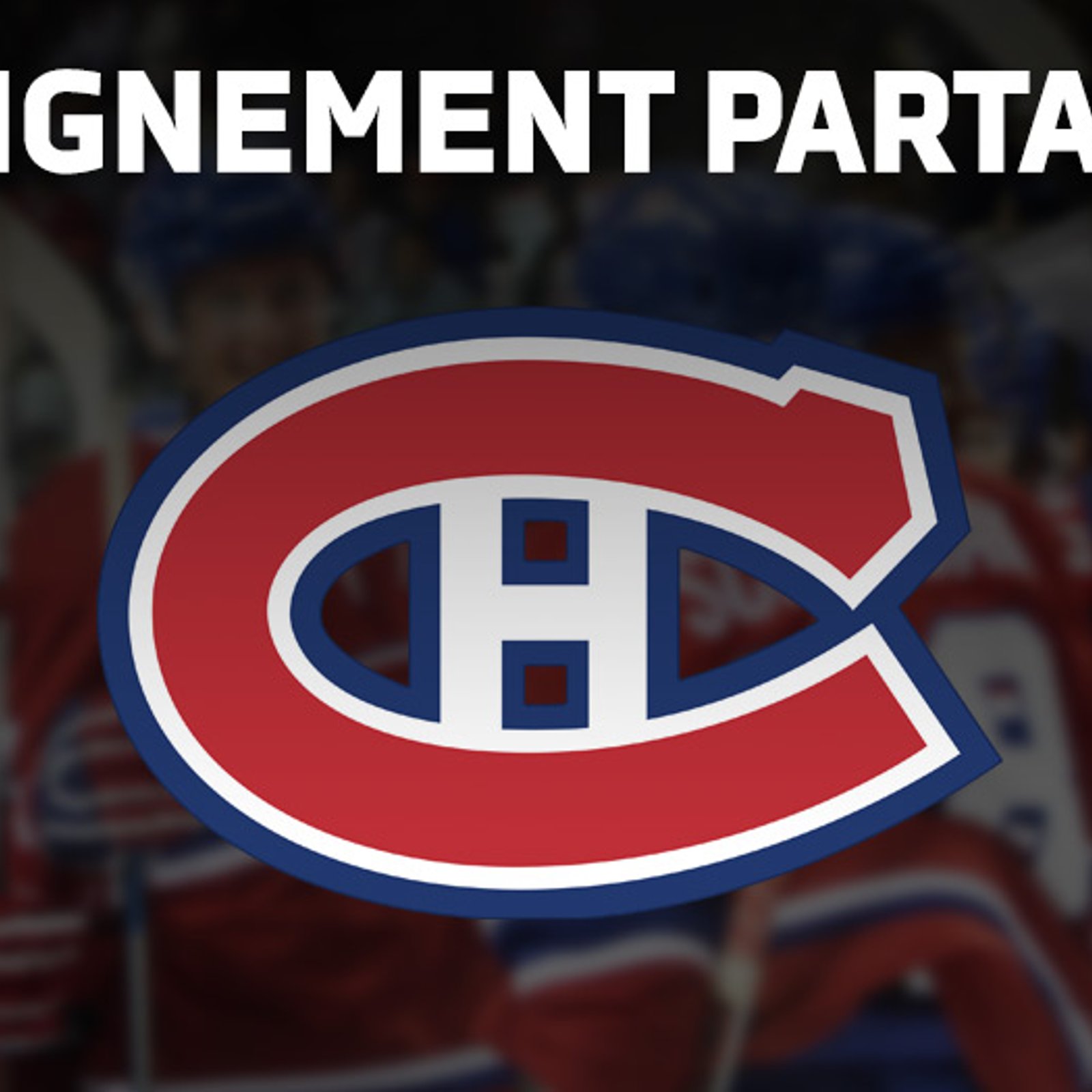 Voici l'alignement du Canadien ce soir face aux Rangers