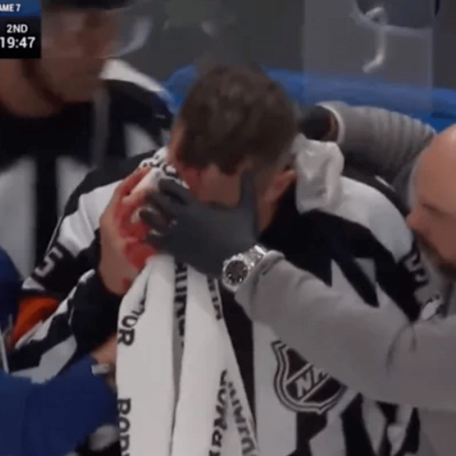 La LNH donne une mise à jour sur l'état de Chris Rooney 