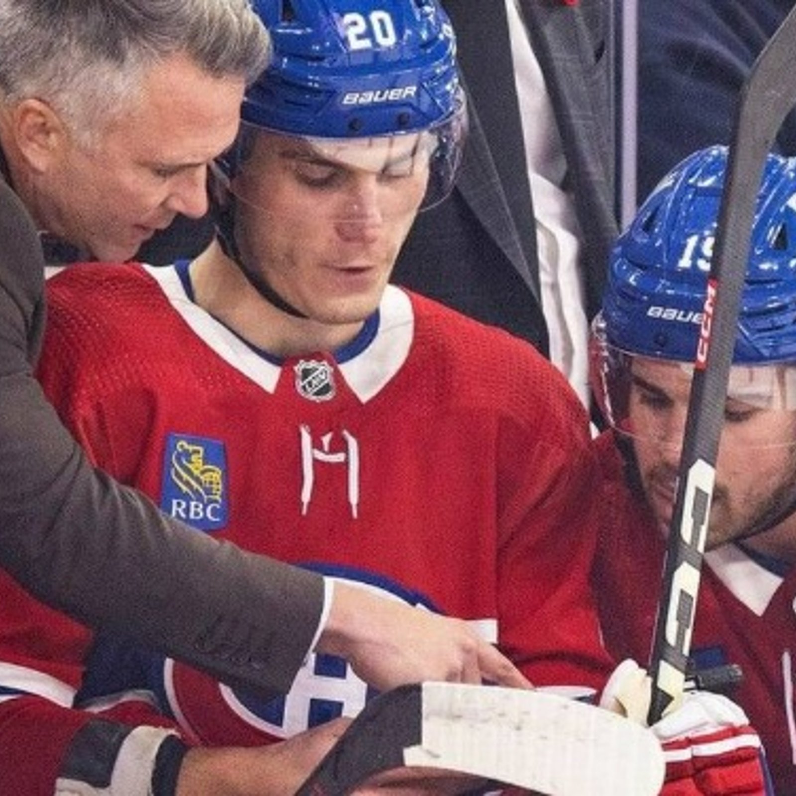 Martin St. Louis a posé un geste de grande classe hier derrière le banc face aux Sabres