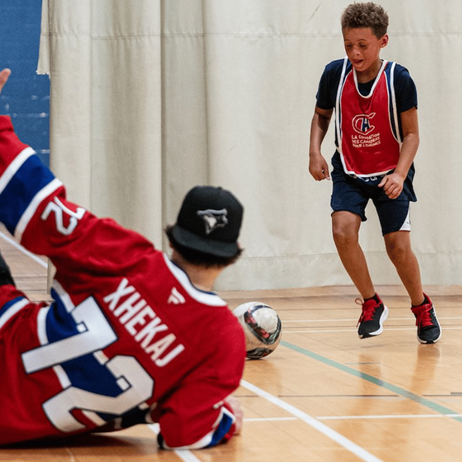 Quatre joueurs du Canadien font une belle surprise à des jeunes d'une école secondaire