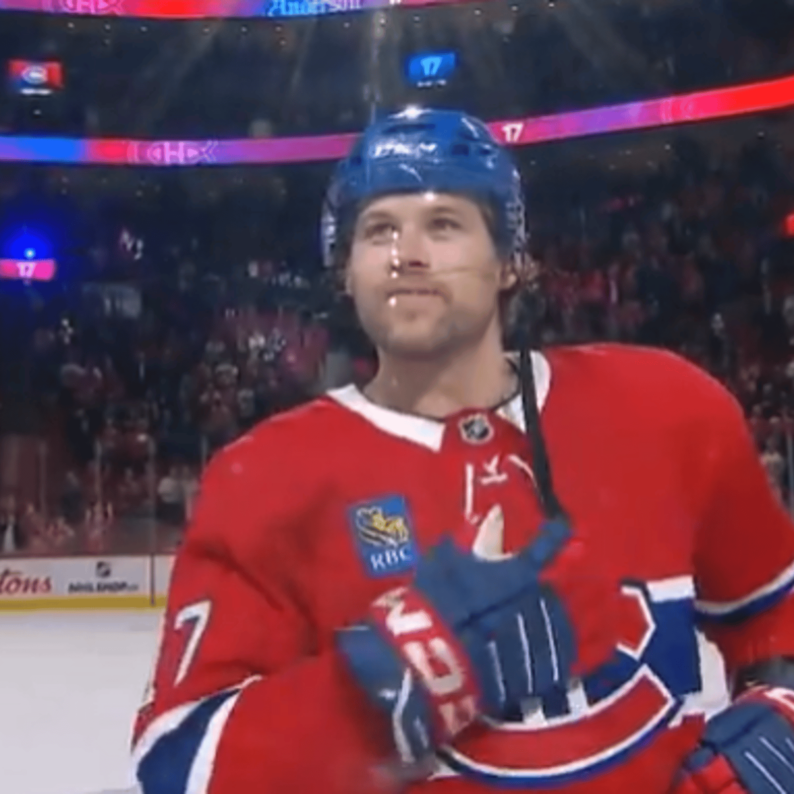 Josh Anderson lance un puissant message aux fans du Canadien après une grosse victoire ce soir