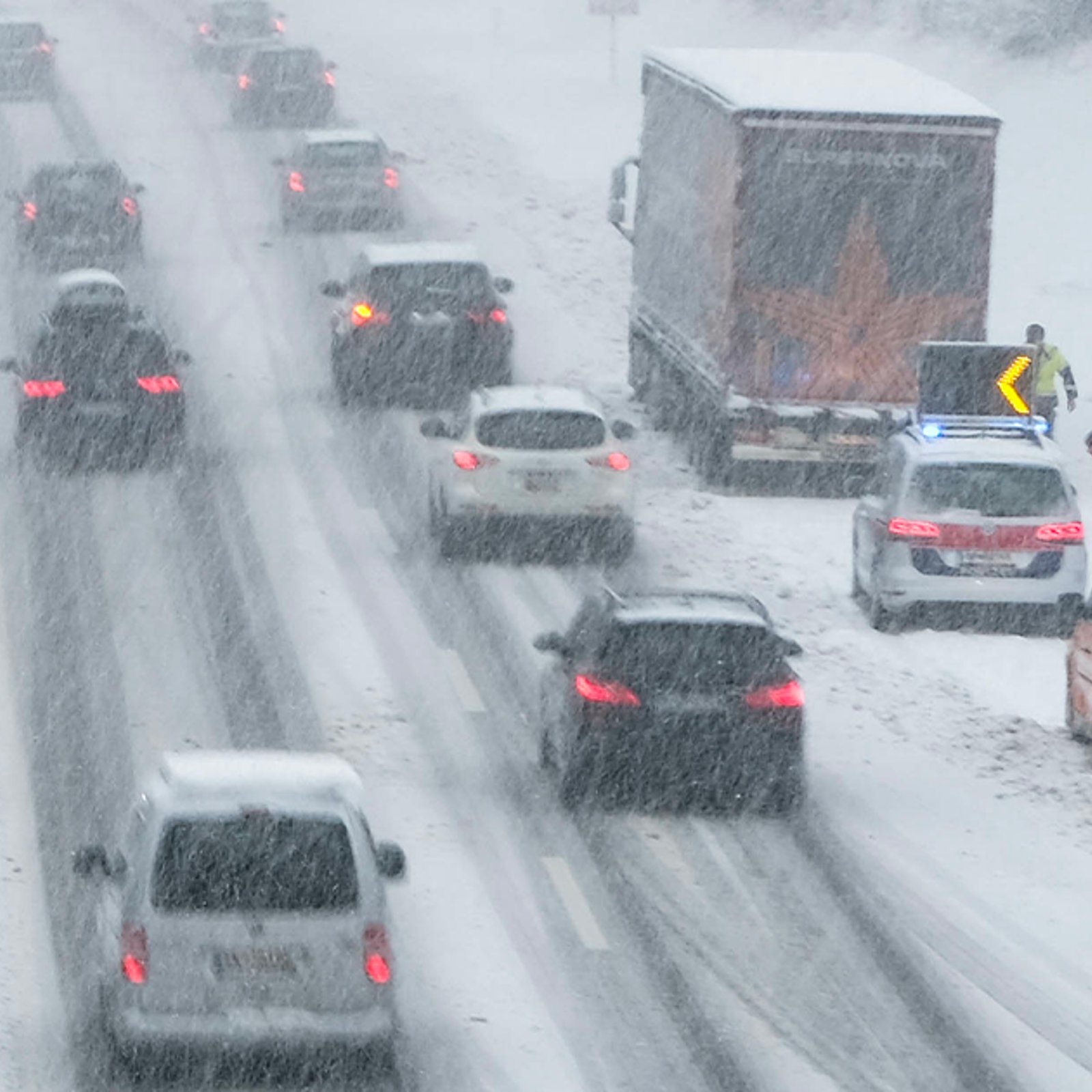 Une tempête hivernale va apporter d'importantes quantités de neige cette semaine