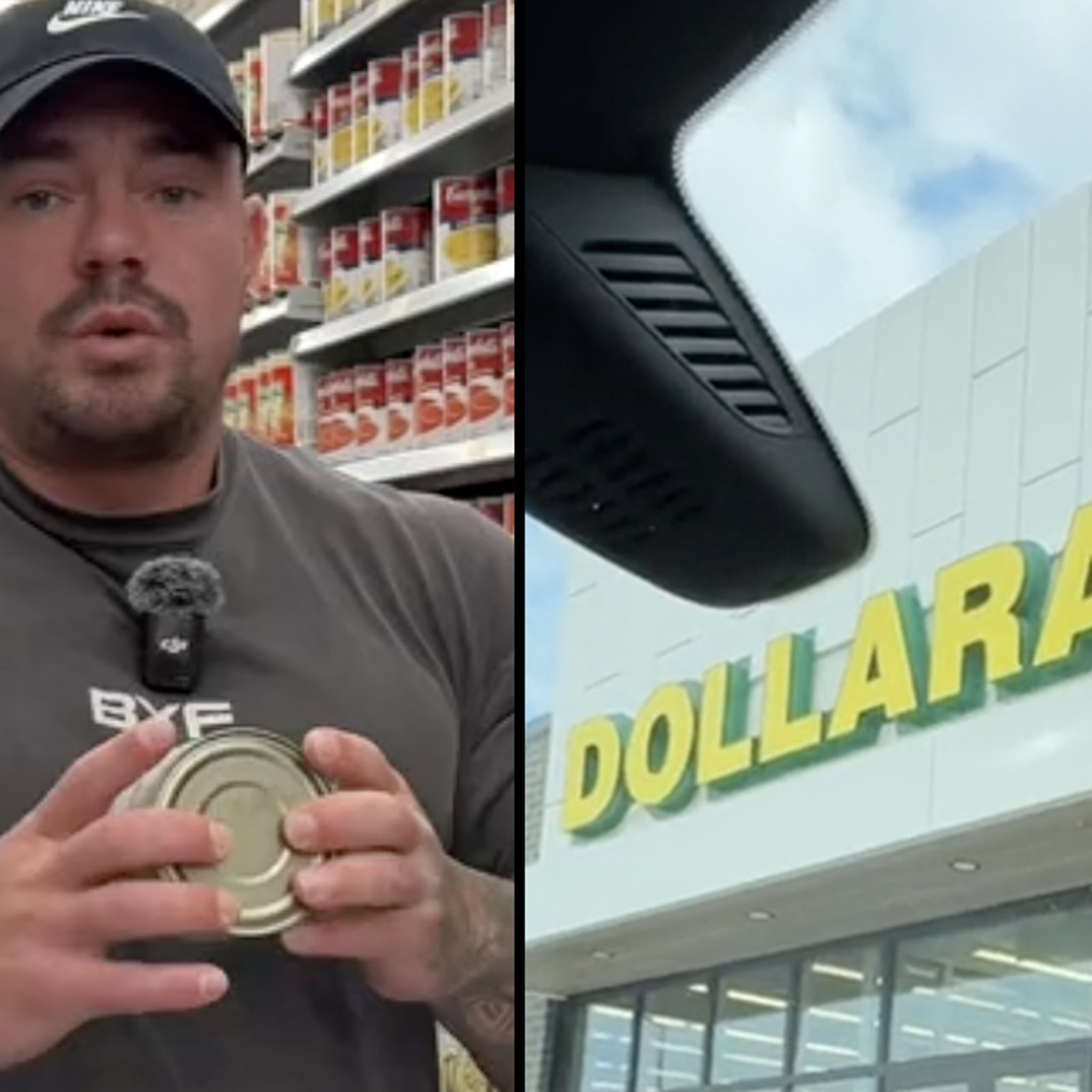 Un Québécois fait une épicerie de 50 $ d'épicerie chez Dollarama et voici tout ce qu'il a acheté.