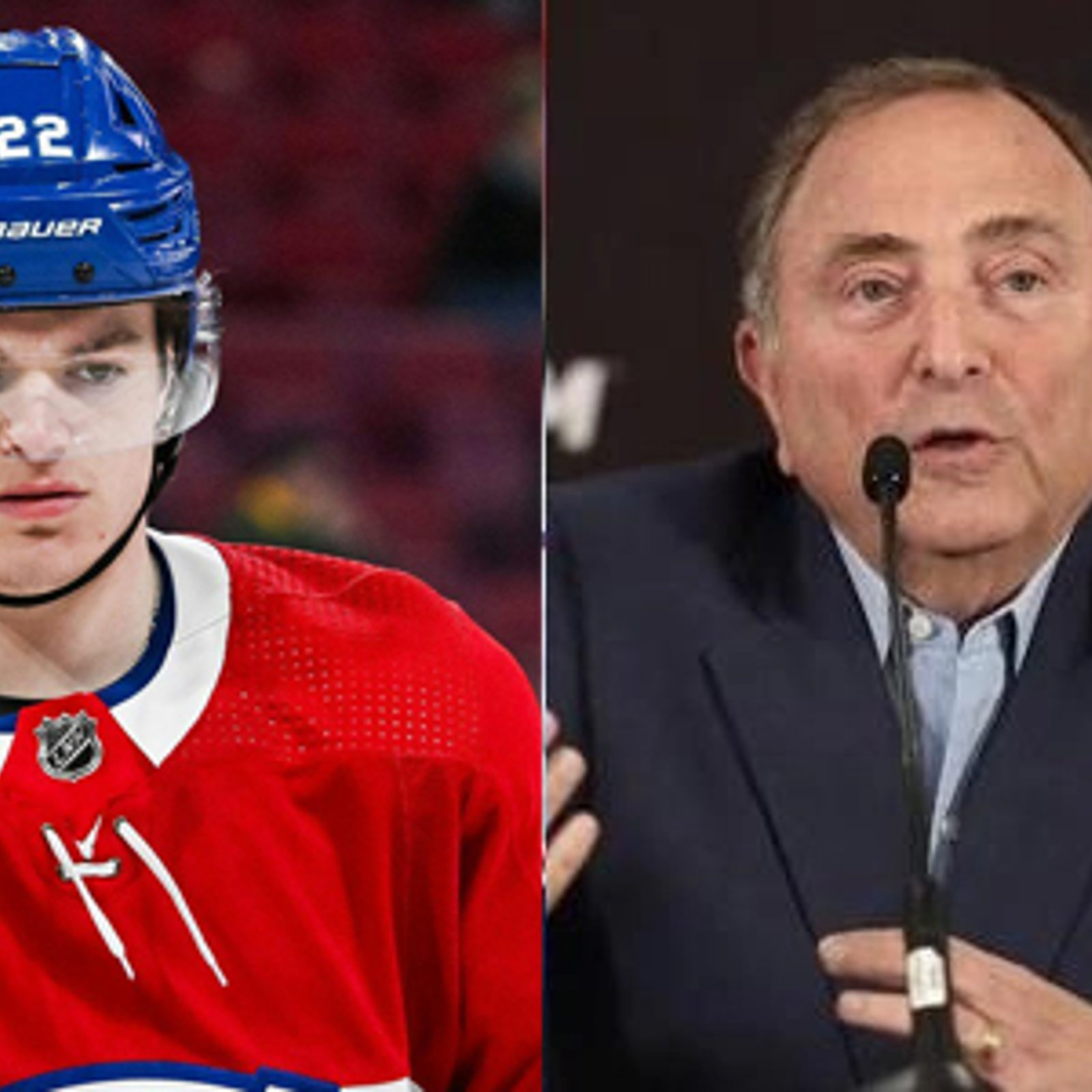 Cole Caufield breaks rule in tribute to Johnny Gaudreau and Gary Bettman intervenes