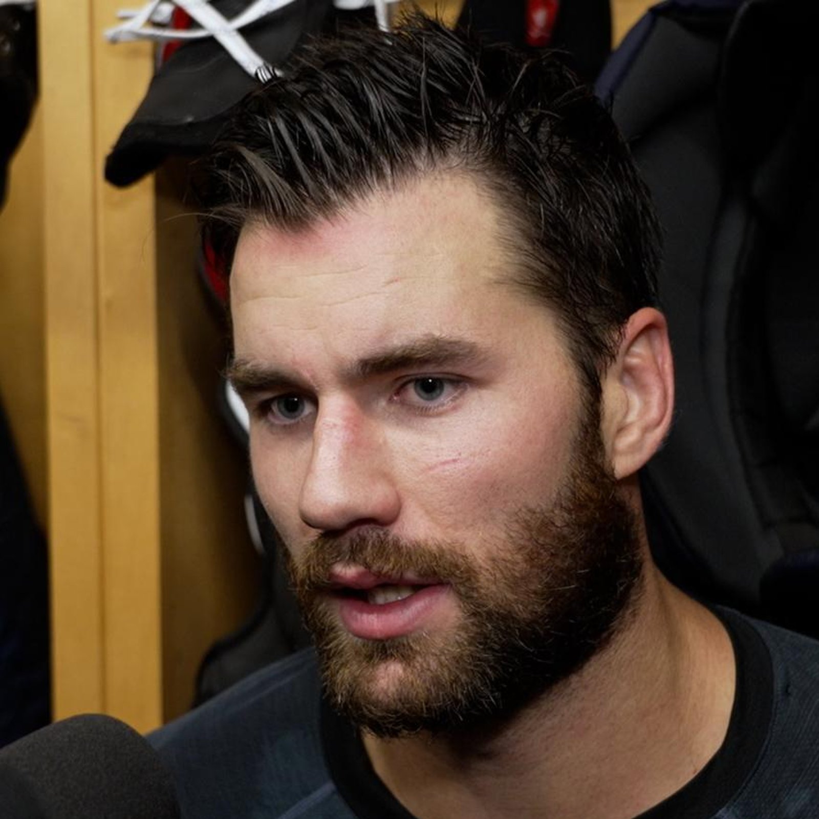 Tom Wilson’s latest comments on Alex Ovechkin’s injury worry fans...