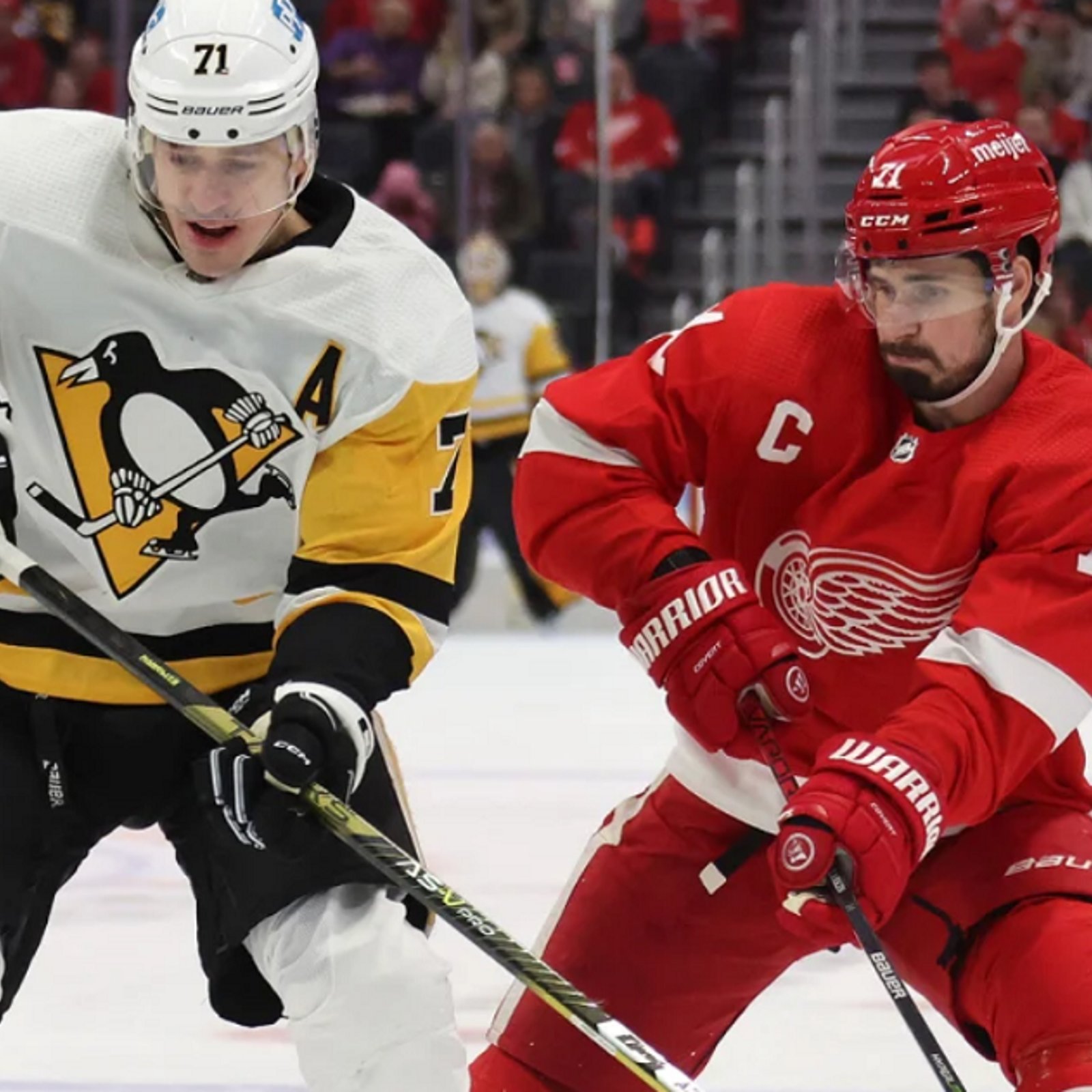 Penguins force Red Wings to cancel preseason game.