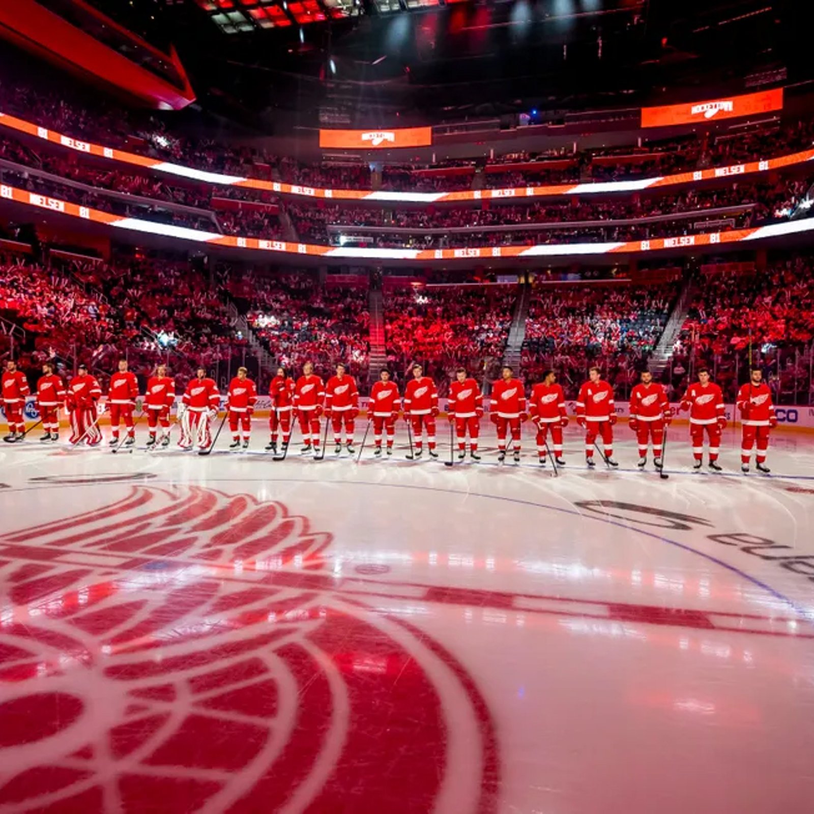 Red Wings’ home opener vs. Penguins postponed by NHL