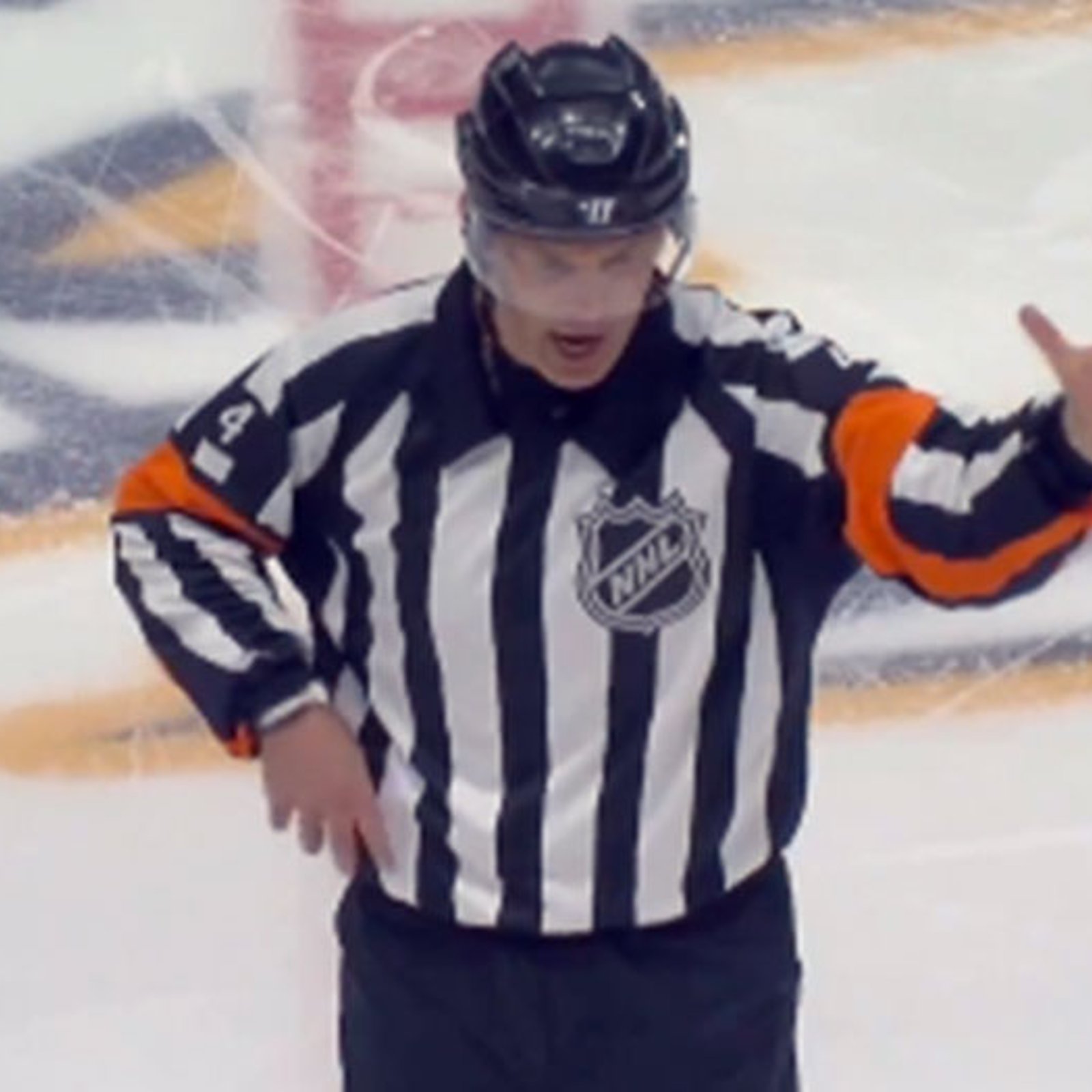 Referee Wes McCauley goes viral yet again after his call on arena microphone