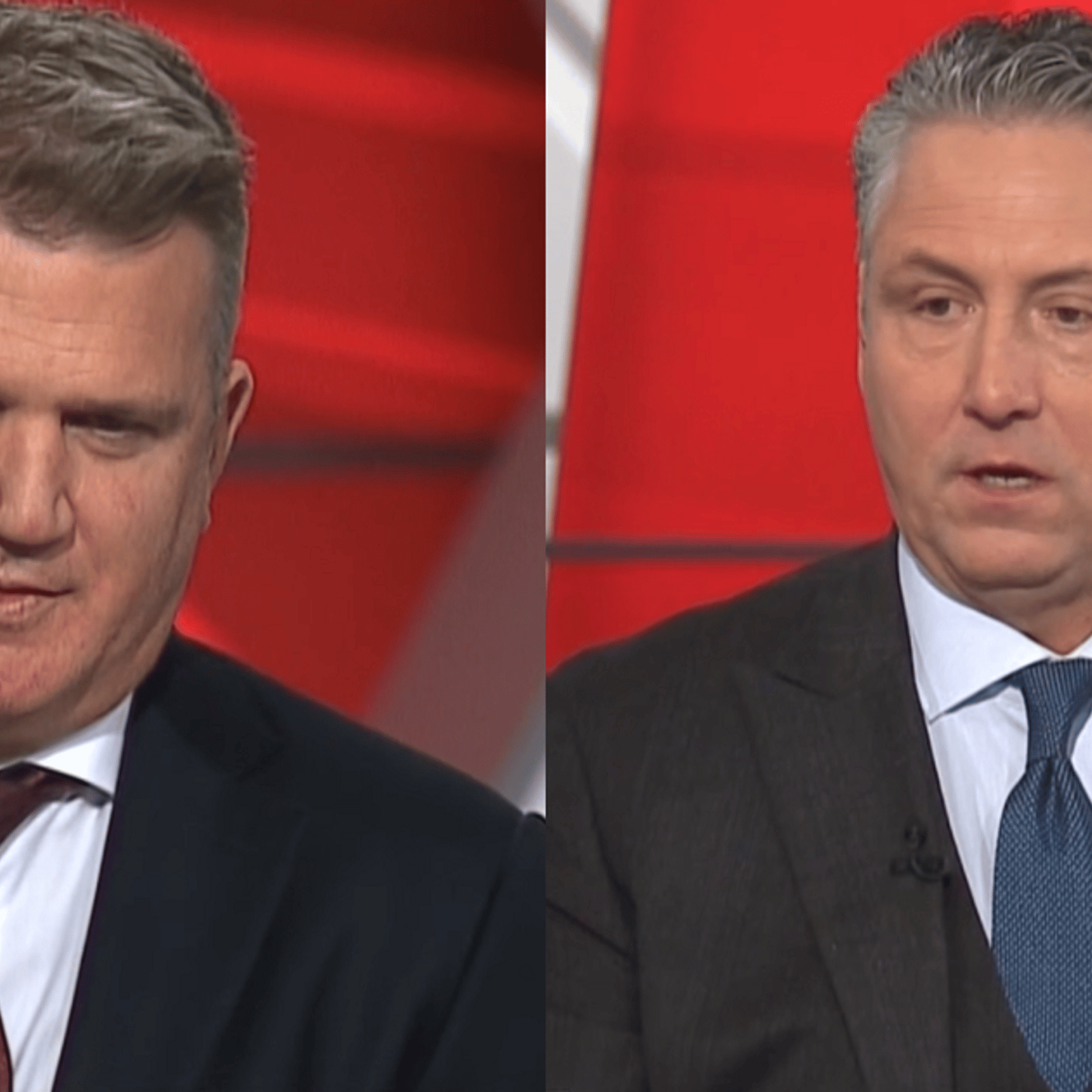 Jeff O'Neill and Darren Dreger clash over Mitch Marner contract on Sunday.