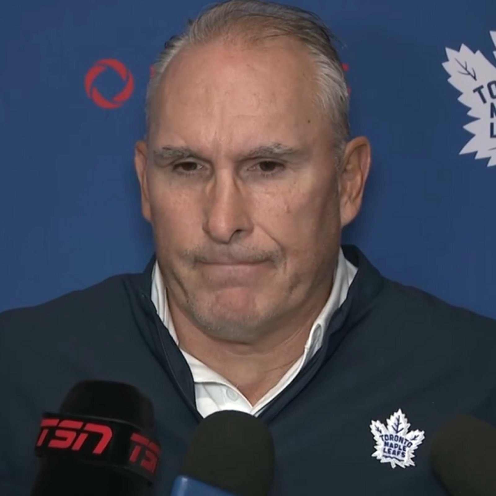 Craig Berube calls out one of his forwards ater loss on Saturday.