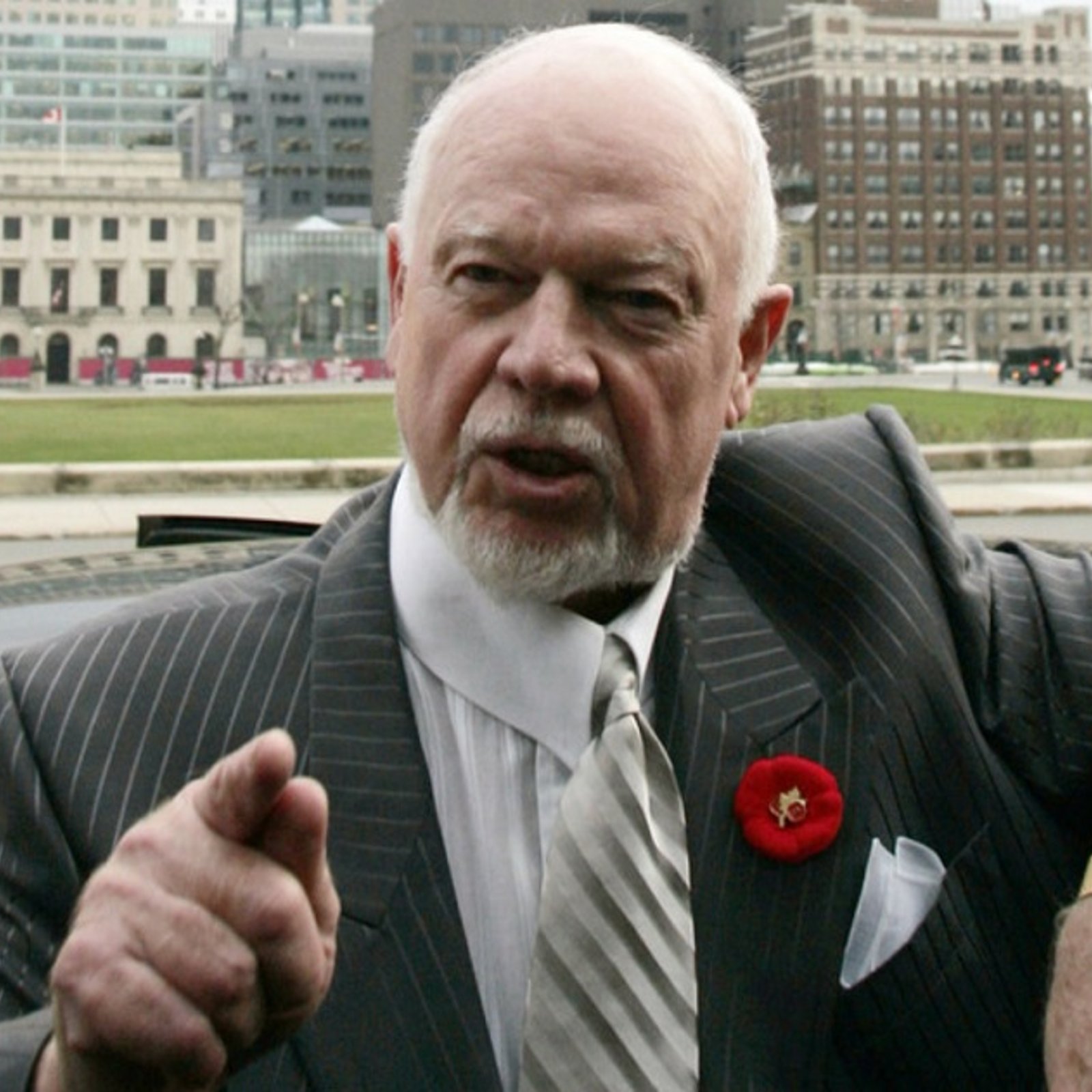 Don Cherry sends Remembrance Day message on Sunday night.