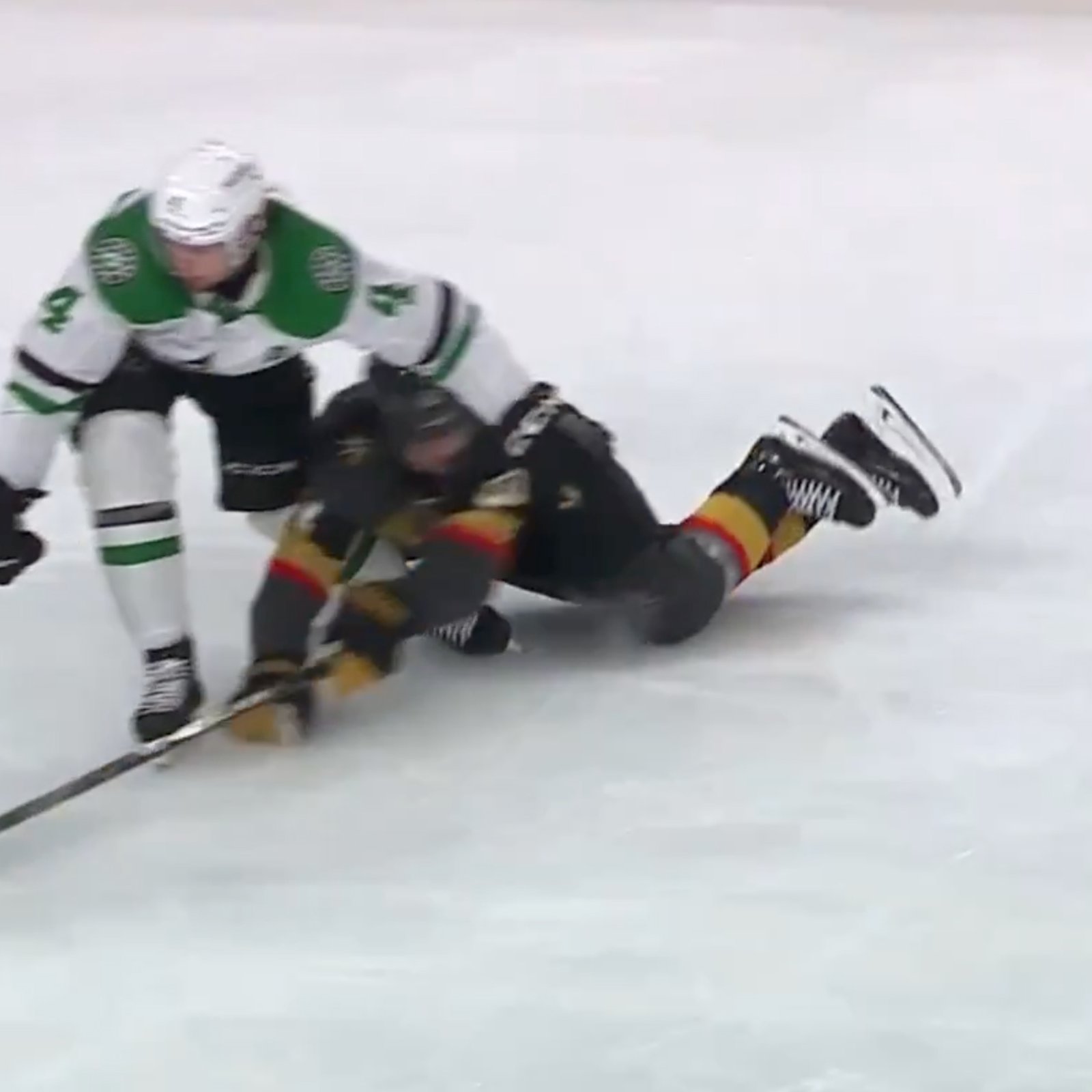 Mark Stone accused of deliberately injuring Miro Heiskanen after crashing into him like a torpedo!