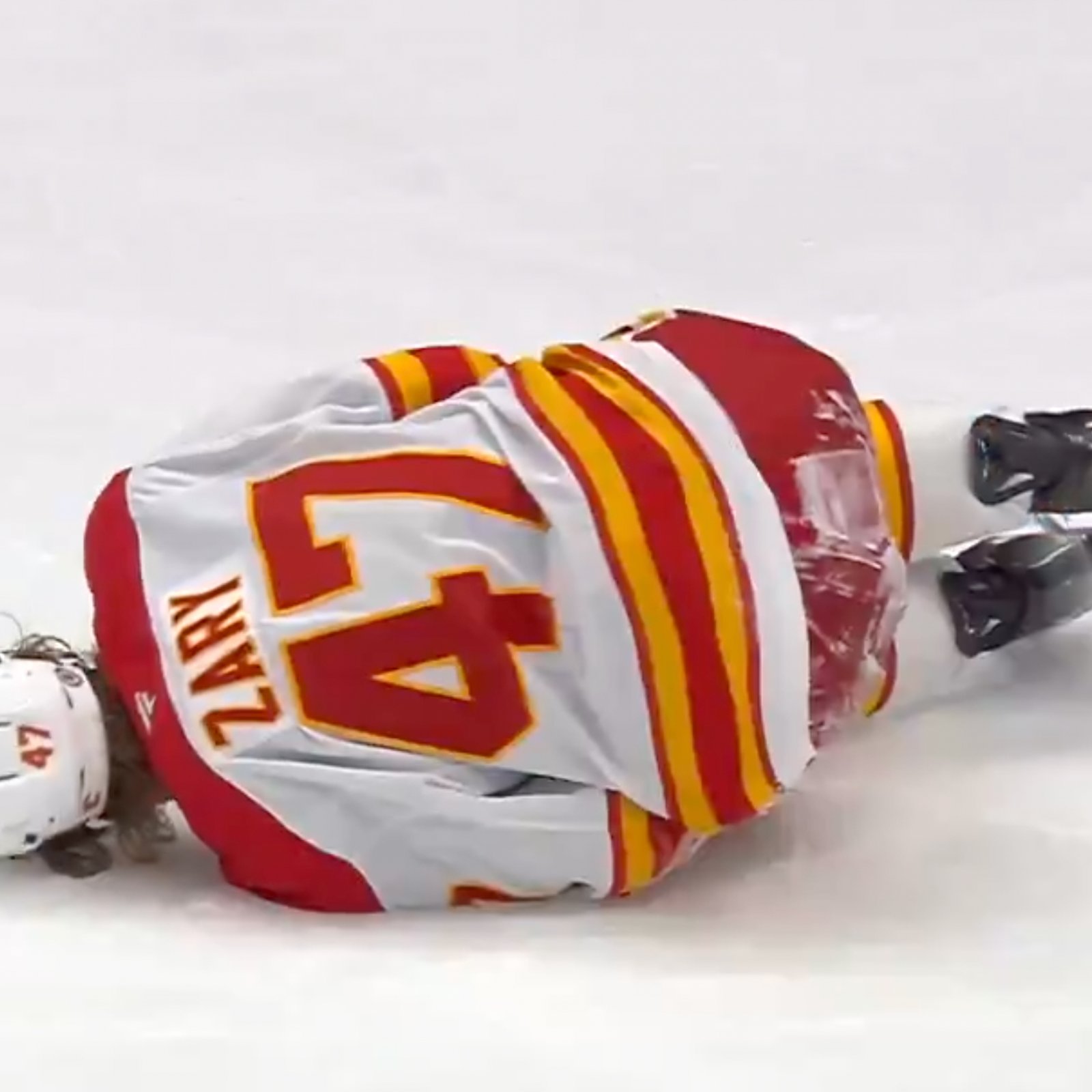 Unimaginable update on Flames’ Connor Zary following gruesome knee injury