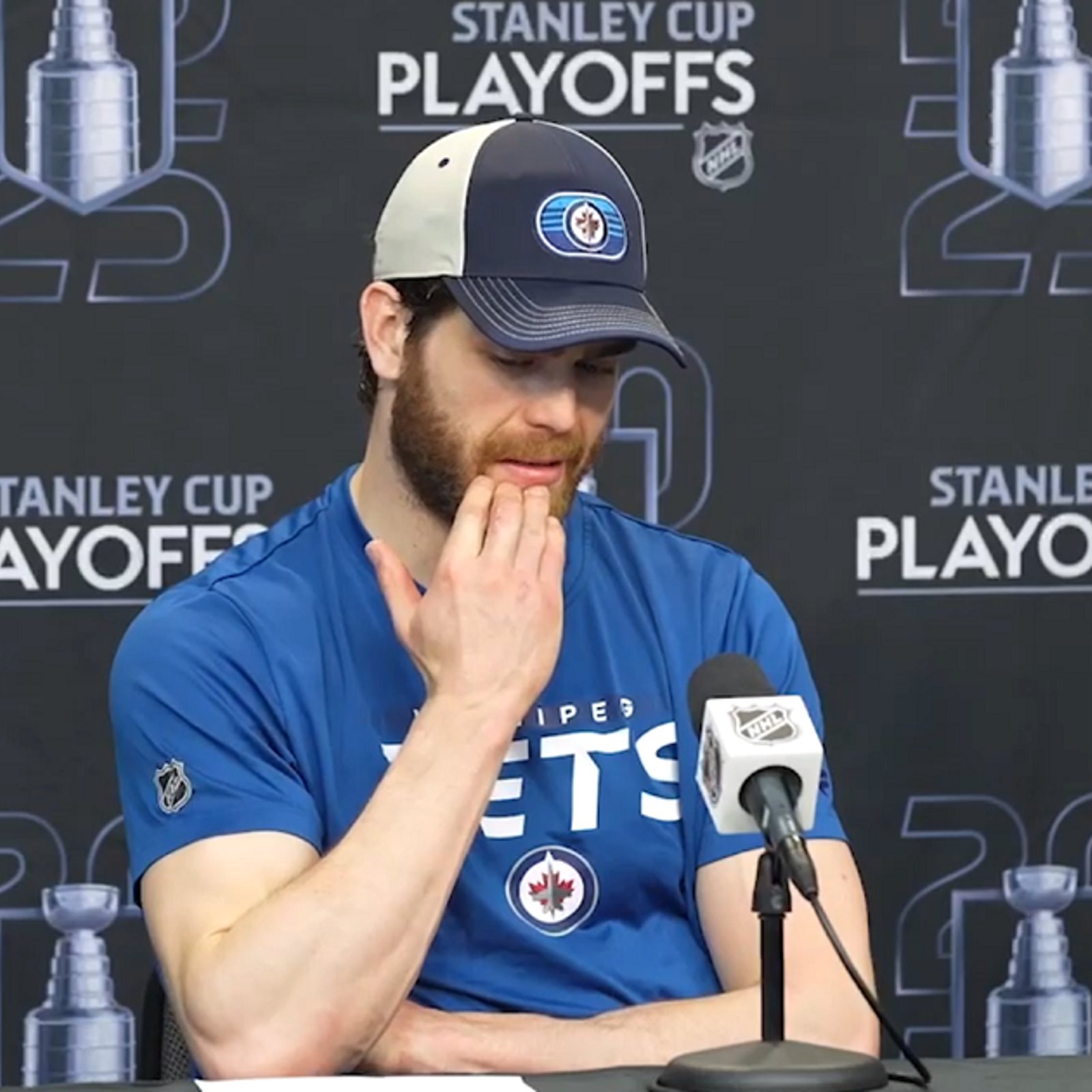 Adam Lowry delivers heartbreaking comments after loss in Game 6.
