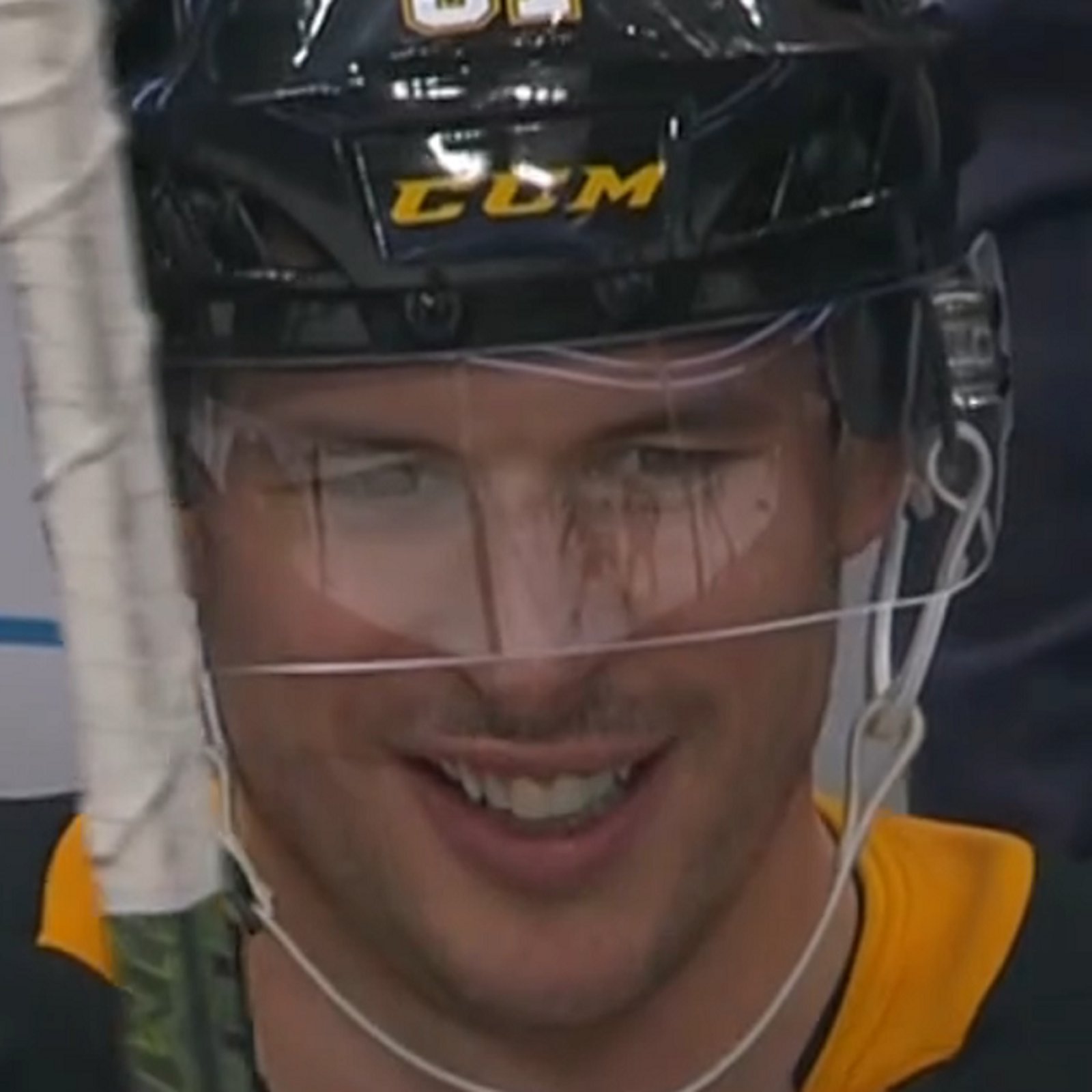 Crosby gets ultimate last laugh in his final game against Fleury.