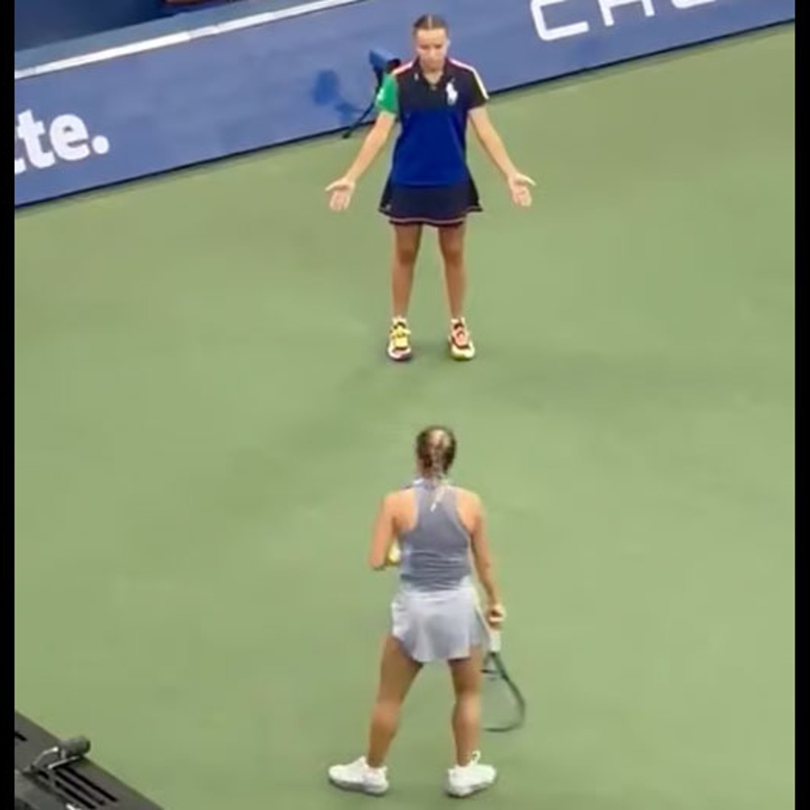 Tennis star Yulia Putintseva goes viral for disgusting interaction with ball girl