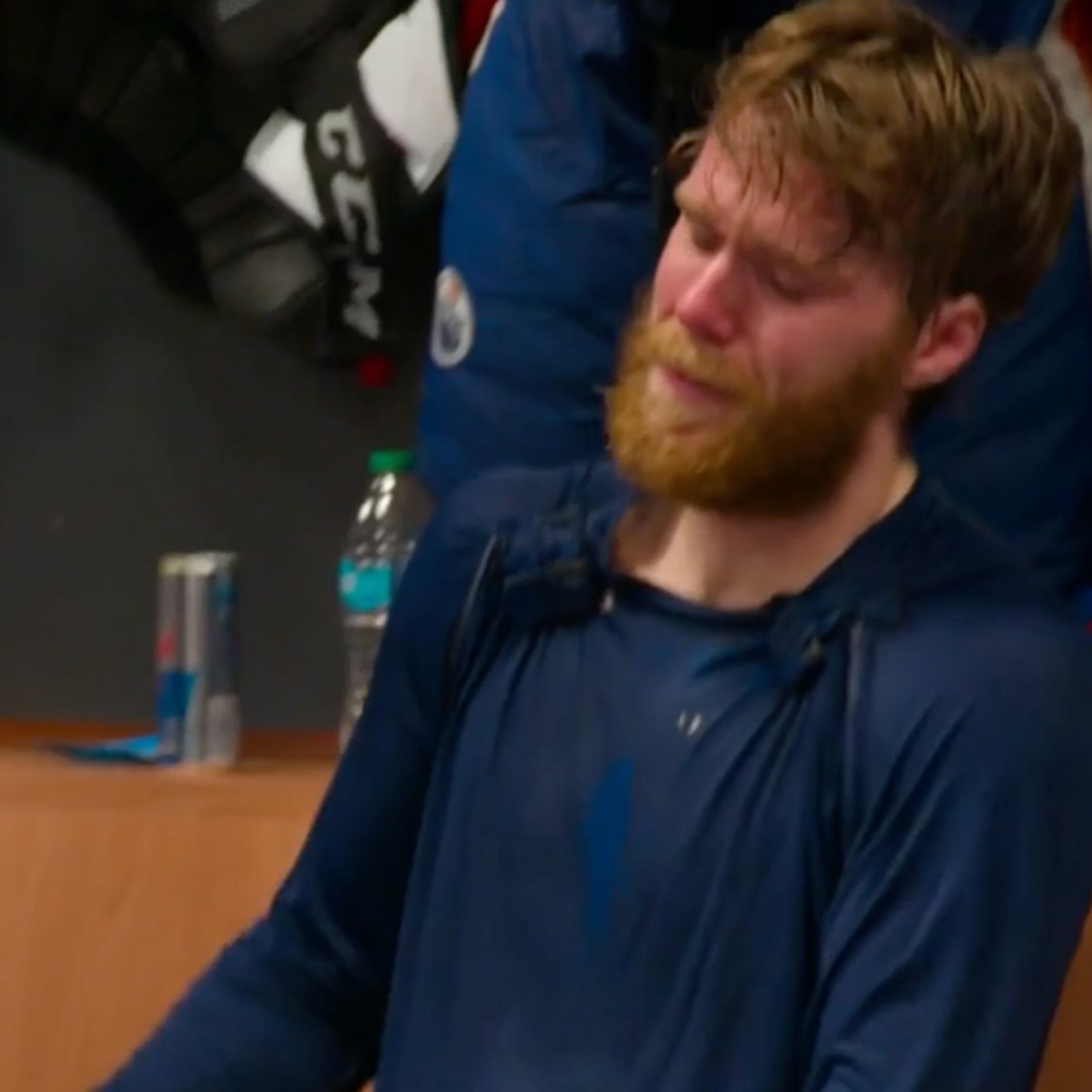 Footage of Connor McDavid sobbing after Stanley Cup loss emerges