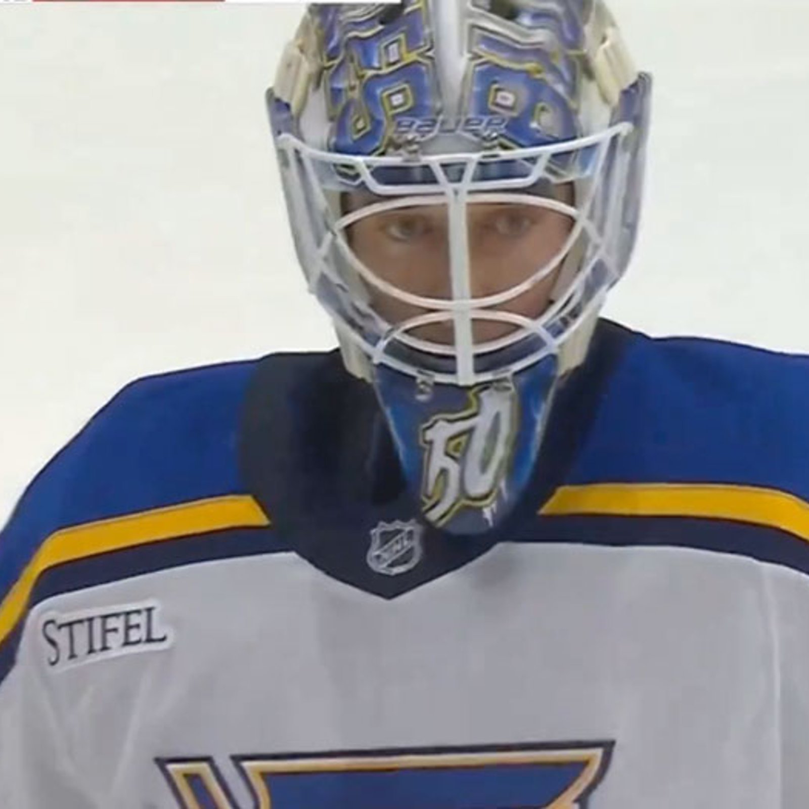 Ullmark challenges Binnington to a goalie fight, but Binnington backs down!