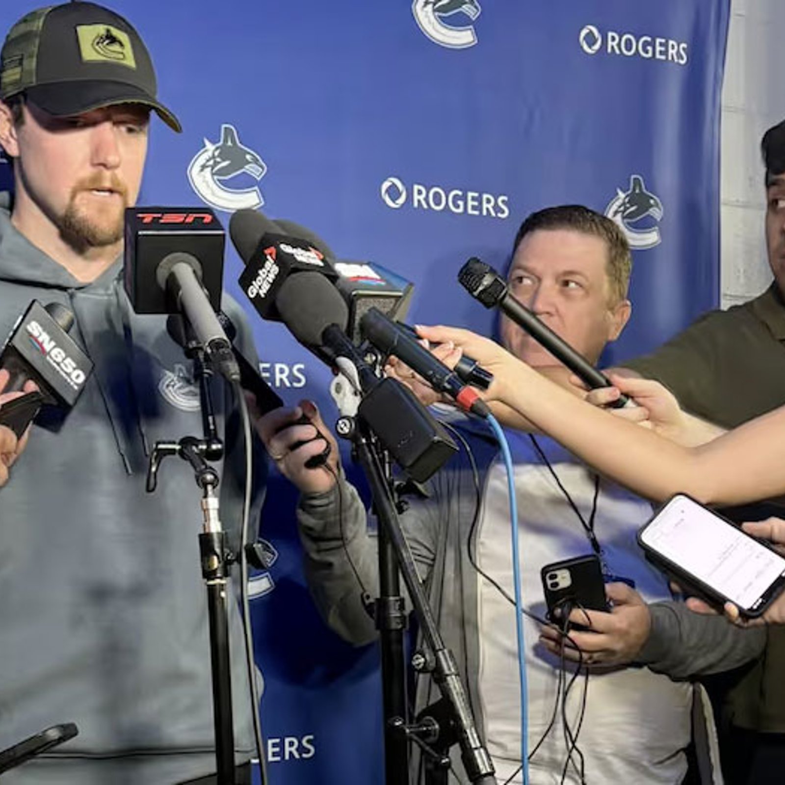 Demko opens up on surgery and injury problems at opening day of Canucks training camp