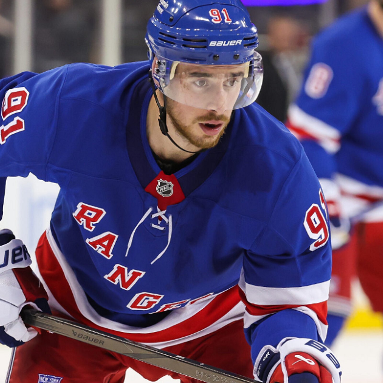 Rangers make lineup change for trade-related reasons.