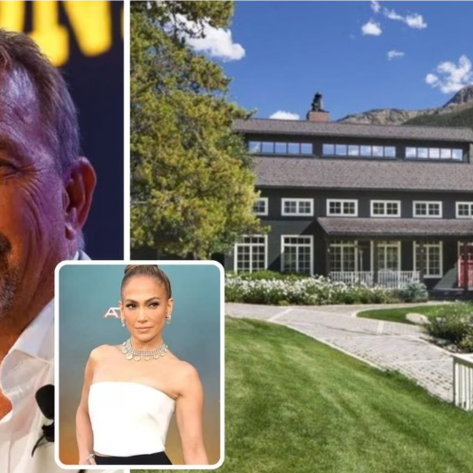 Découvrez le portefeuille immobilier de plus de 200 millions de dollars de Kevin Costner alors qu'il répond aux rumeurs de romance avec Jennifer Lopez