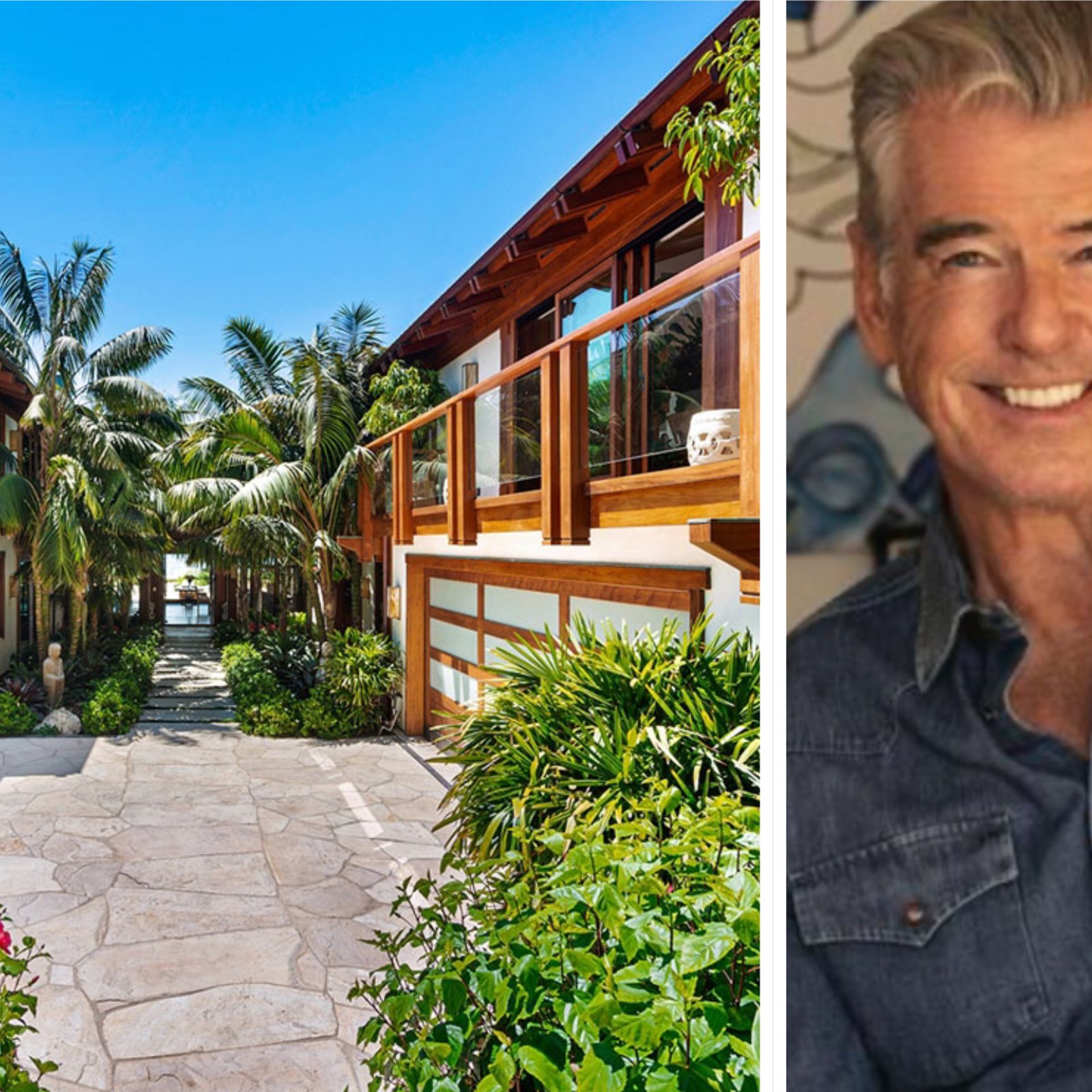 La propriété de Pierce Brosnan de Malibu est une oasis inspirée d’un film de James Bond